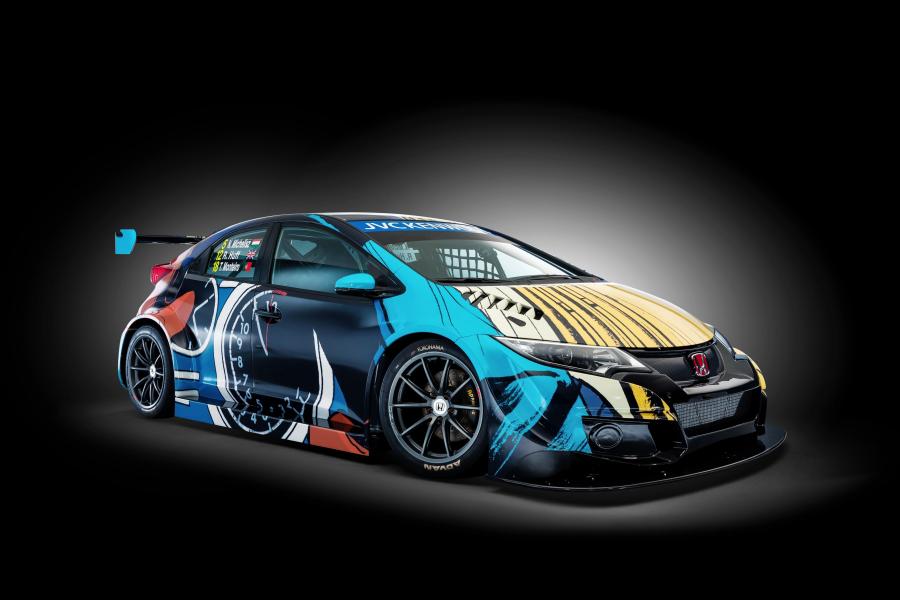 Honda Civic WTCC Art Car Jean Graton '2016